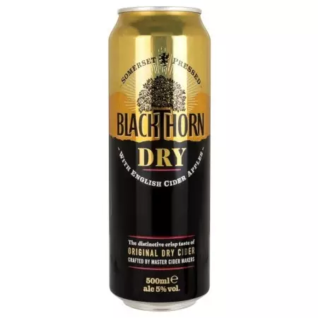 BLACKTHORM English Dry Cider 5% (24x0.5l)