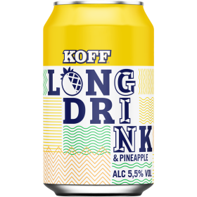 KOFF Pineapple Long Drink  5.5% (24x0.33l)