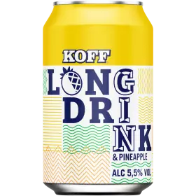 KOFF Pineapple Long Drink 5.5% (24x0.33l)