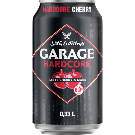 GARAGE Hardcore Cherry Long Drink 6.0% (24 x 0.33l)