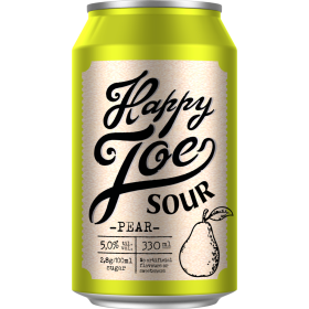 HAPPY JOE Sour Pear Cider 5.0% (24x0.33l)