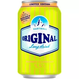 HARTWALL Original LIMITED Summer Mandarin Gin Long Drink 5.5% (24x0.33l)