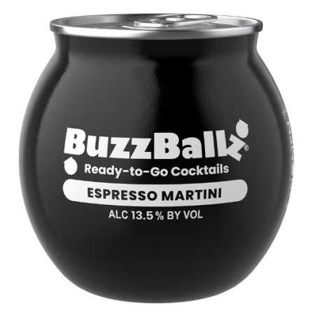BuzzBallz Espresso Martini Ready-to-Go Cocktail 13.5% (12x0.2l)