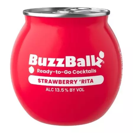 BuzzBallz Strawberry ’Rita Ready-to-Go Cocktail 13.5% (12x0.2l)