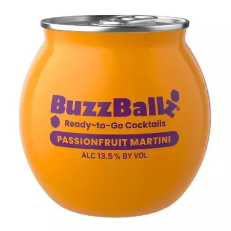 BuzzBallz Passionfruit Martini Ready-to-Go Cocktail 13.5% (12x0.2l)