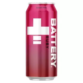 BATTERY Sugar Free Pomegranate Raspberry 24x0.5l