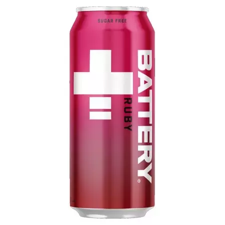 BATTERY Sugar Free Pomegranate Raspberry 24x0.5l
