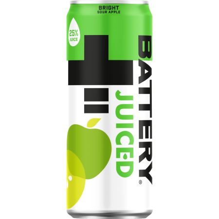 BATTERY Juiced Sour Apple Bright 24x0.33l