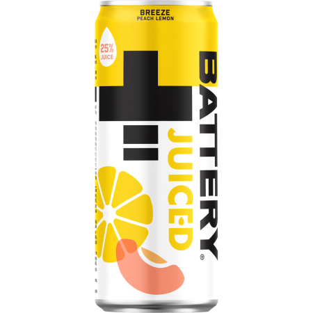 BATTERY Juiced Peach Lemon Breeze 24x0.33l