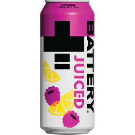 BATTERY Juiced Raspberry Lemon Euphoria 24x0.33l