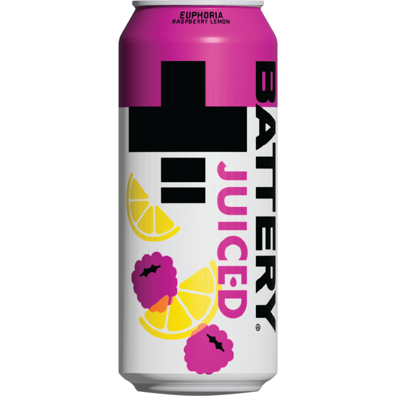 Dejuiced Raspberry BATTERY Juiced Raspberry Lemon Euphoria 24x0.33l