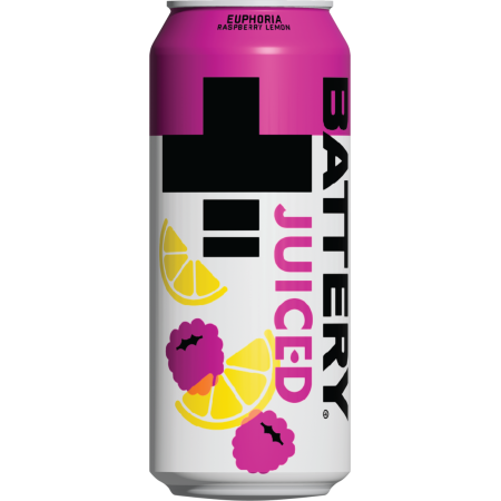 BATTERY Juiced Raspberry Lemon Euphoria 24x0.33l