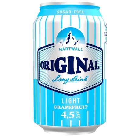 HARTWALL Original Long Drink Light 4.5% (24x0.33l)