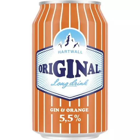 HARTWALL Original Orange Long Drink 5.5% (24x0.33l)