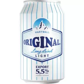 HARTWALL Original Long Drink Light 5.5% (24x0.33l)