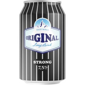 HARTWALL Original Long Drink Strong 7.5% (24x0.33l) | Long Drink Club | HARTWALL