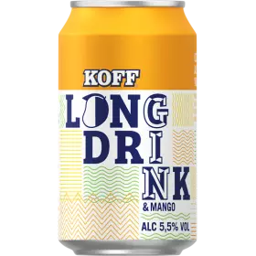 KOFF Mango Long Drink 5.5% (24x0.33l)