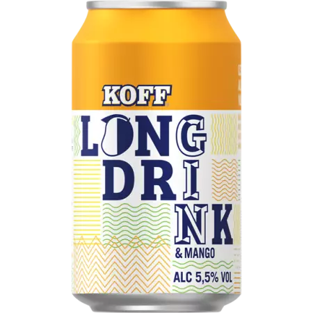 KOFF Mango Long Drink 5.5% (24x0.33l)