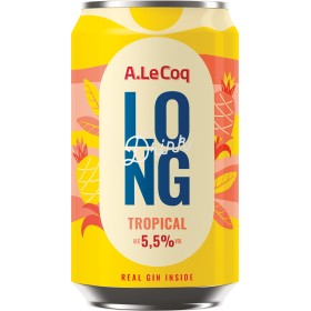 A. LE COQ Gin Long Drink Tropical 5.5% (24x0.33l) | Long Drink Club | A. LE COQ
