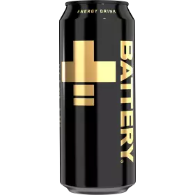 BATTERY Original Energy Drink 24x0,5l – Koffeinhaltiges Getränk
