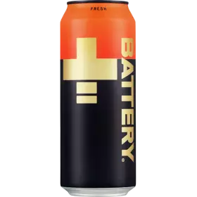 BATTERY Fresh Energy Drink 24x0,5l – Erfrischender Koffein-Kick