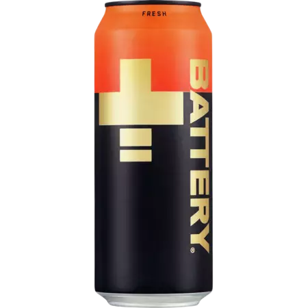 BATTERY Fresh Energy Drink 24x0,5l – Erfrischender Koffein-Kick