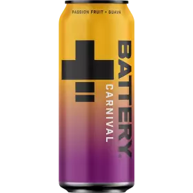 BATTERY Passion Fruit & Guava 24x0,5l – Exotischer Energy Drink