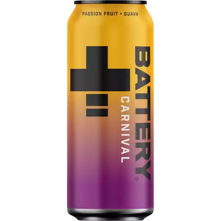 BATTERY Passion Fruit & Guava 24x0,5l – Exotischer Energy Drink
