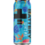 BATTERY Blue Raspberry 24x0,5l – Intensiver Energy Drink mit Koffein | Long Drink Club | BATTERY