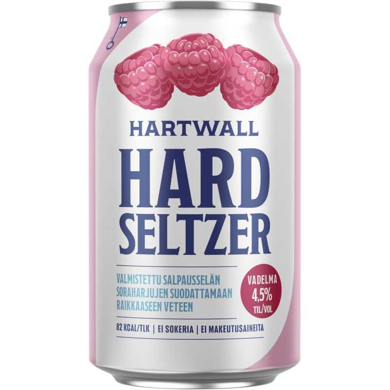 HARTWALL Raspberry Hard Seltzer 4.5% | Fast EU Shipping