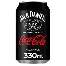 JACK DANIEL'S Old No. 7 Tennessee Whiskey & Coca Cola 5.0% (24x0.33l)
