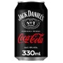 JACK DANIEL'S & Coca-Cola 5.0% – Ready-to-Drink Classic | 24x0.33l