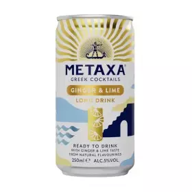METAXA Ginger & Lime Long Drink 5.0% (24x0.25l)