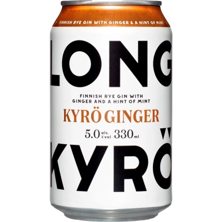 KYRÖ Ginger Long Drink 5.0% (24x0.33l)