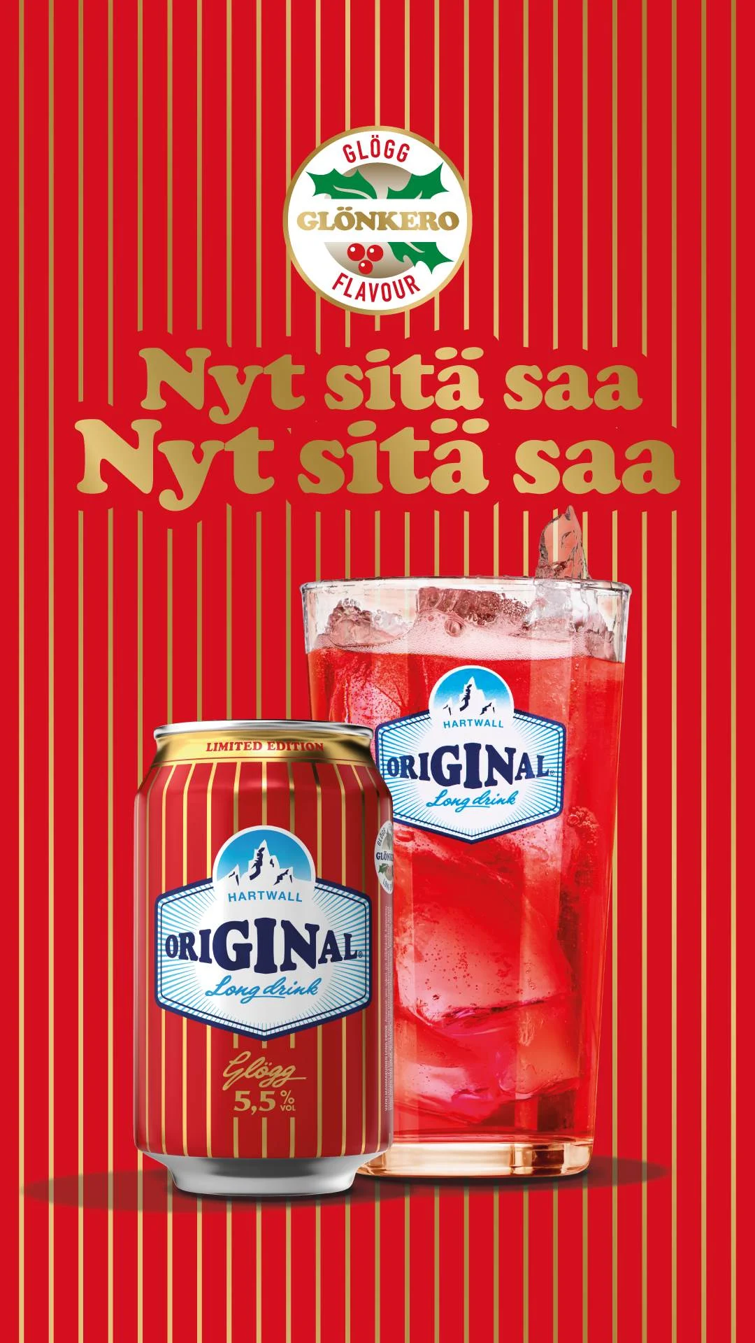 Hartwall Long Drink Glögg