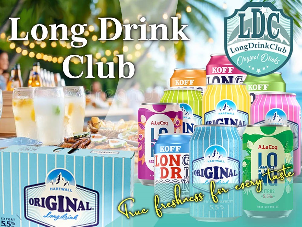 Long Drink Club – Nordeuropäische Long Drinks online kaufen