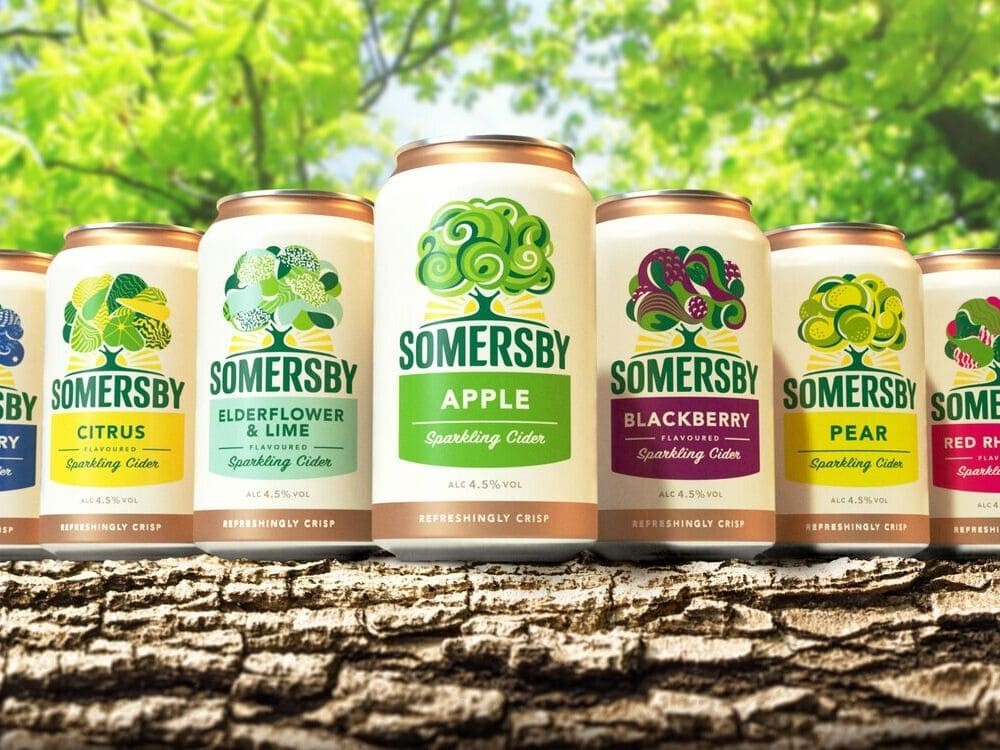 Somersby Apple & Pear Cider – Frisk fruktcider i 24-pack