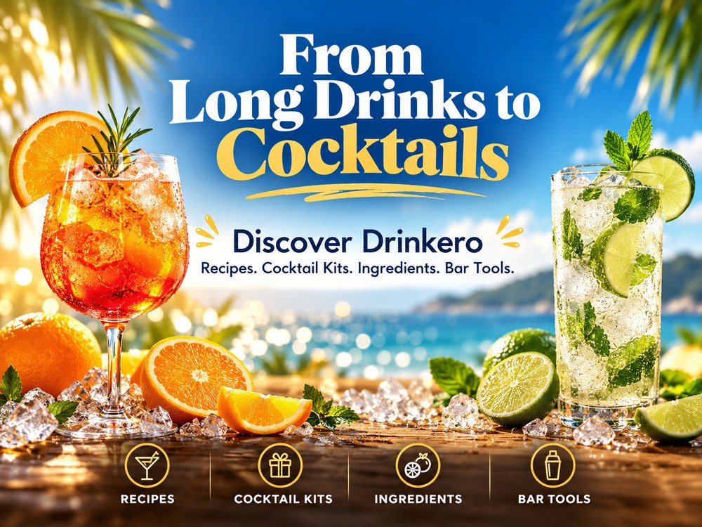Suomalaisesta lonkerosta cocktaileihin: tutustu Drinkeroon